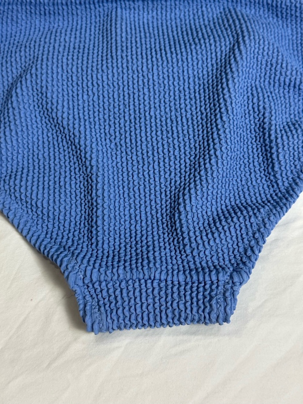 J.Crew Colorblock Bandeau Bikini Set Blue Green O-Ring Top L Bottom M - Picture 10 of 16